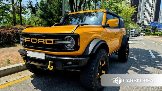Ford Bronco 6th Generation 2022 Оранжевый из Кореи