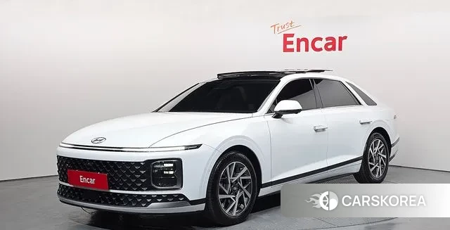 Hyundai Grandeur (GN7) 2023 Белый из Кореи