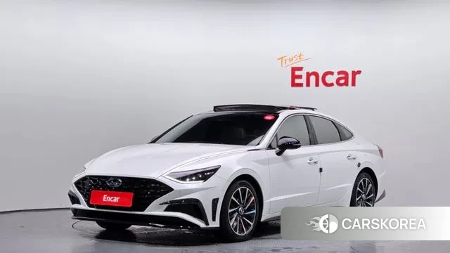 Hyundai Sonata (DN8) 2019 Белый из Кореи