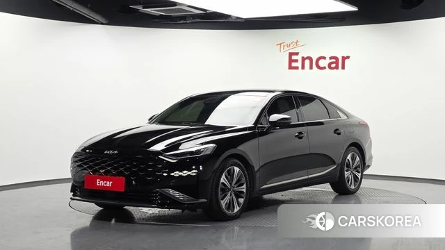 Kia K8 Hybrid 2021 Черный из Кореи