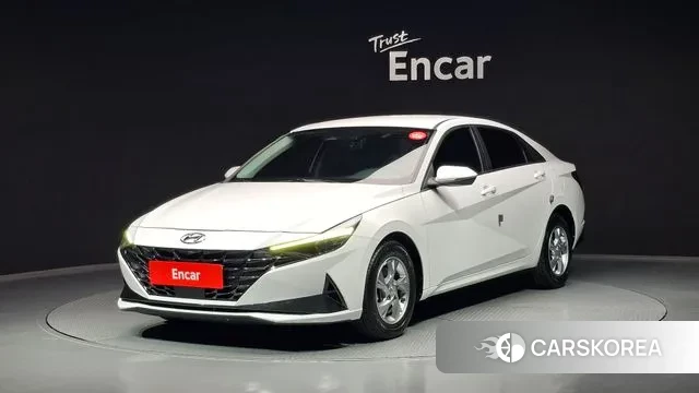 Hyundai Avante (CN7) 2020 Белый из Кореи