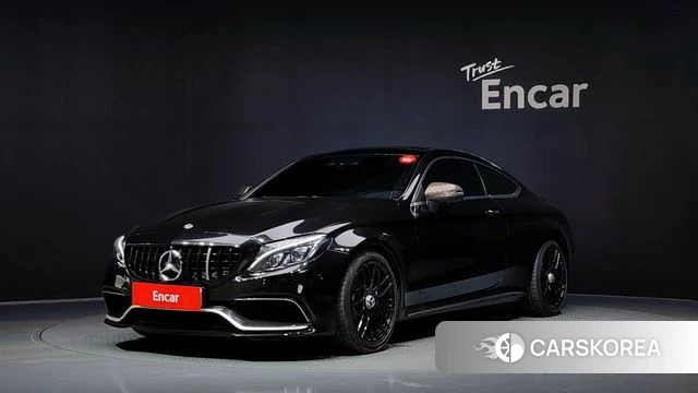 Mercedes-Benz C-Class W205 2018 Черный из Кореи