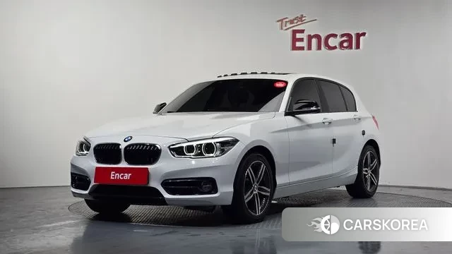 BMW 1 Series (F20) 2019 Белый из Кореи