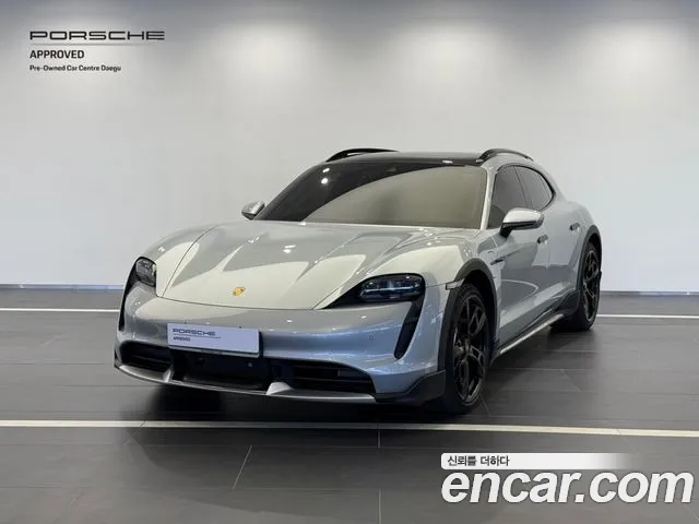 Porsche Taycan 2024 Серебряный из Кореи