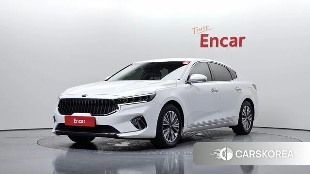 Kia K7 Premier Hybrid 2021 Белый из Кореи