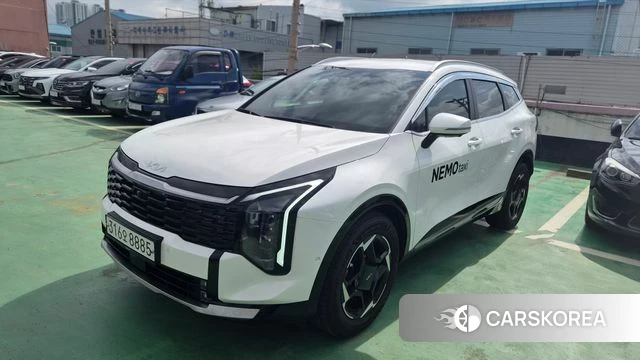 Kia The New Sportage 5th Generation 2024 Белый из Кореи