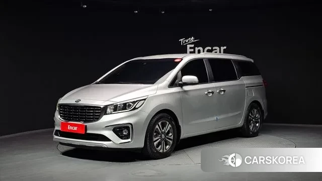 Kia The New Carnival 2019 Серебристо-серый из Кореи