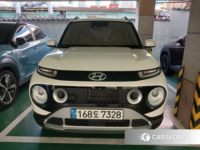 Hyundai Casper 2023 Белый из Кореи