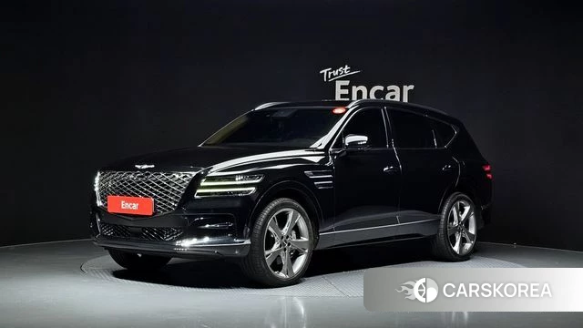 Genesis GV80 2021 Черный из Кореи