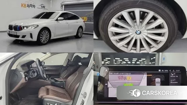 BMW 6 Series GT (G32) 2022 Белый из Кореи