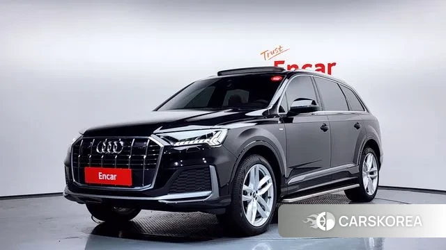 Audi Q7 (4M) 2023 Черный из Кореи