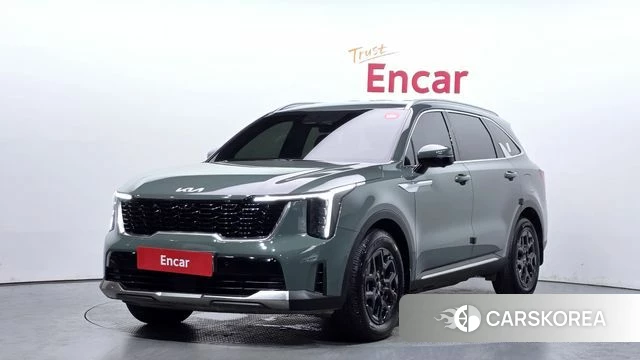 Kia The New Sorento 4th Generation 2023 Зеленый из Кореи