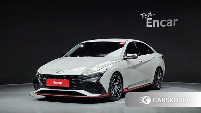 Hyundai Avante (CN7) 2022 Серебристо-серый из Кореи