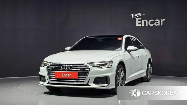 Audi A6 (C8) 2021 Белый из Кореи