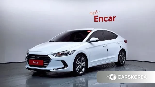 Hyundai Avante AD 2018 Белый из Кореи