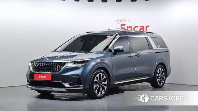 Kia Carnival 4th generation 2021 Синий из Кореи