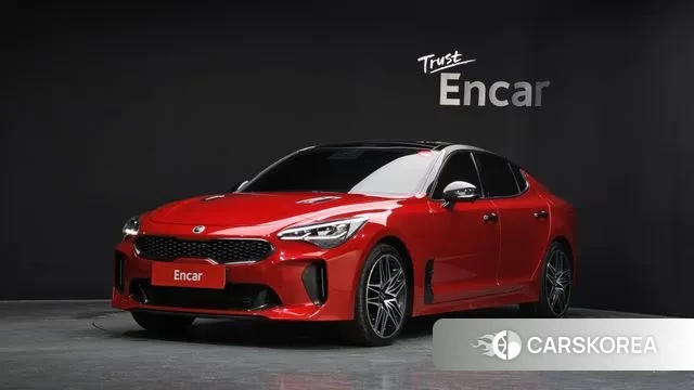 Kia Stinger Meister 2021 Красный из Кореи