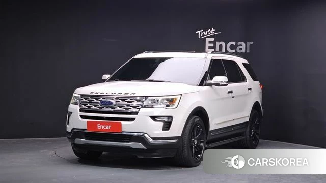 Ford Explorer 2018 Белый из Кореи