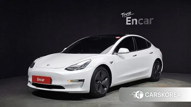 Tesla Model 3 2020 Белый из Кореи
