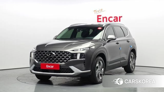 Hyundai The New Santa Fe 2022 Серый из Кореи