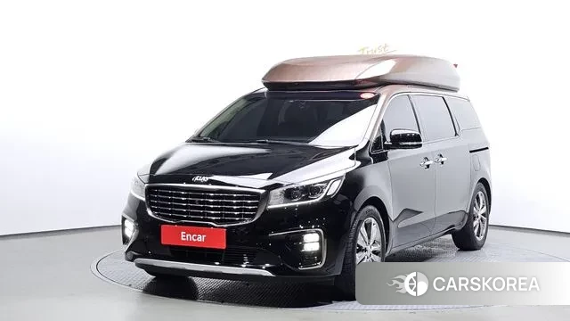 Kia The New Carnival 2019 Черный из Кореи