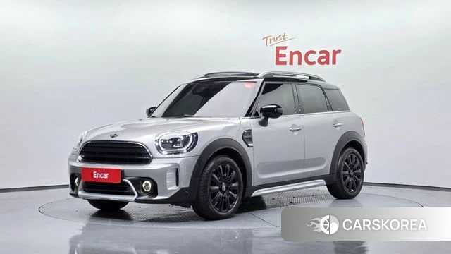 Mini Cooper Countryman 2023 Серебристо-серый из Кореи