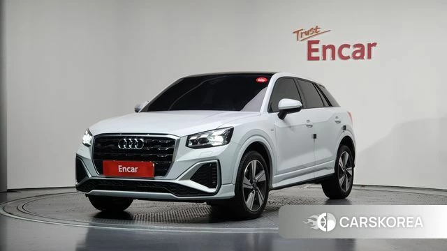 Audi Q2 2023 Белый из Кореи