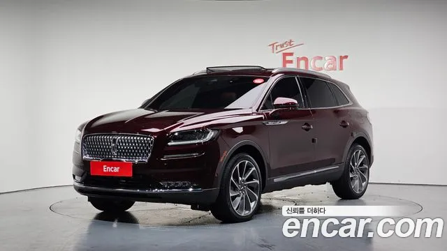 Lincoln Nautilus First generation 2023 Красный из Кореи