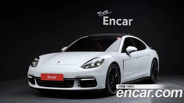 Porsche Panamera (971) 2018 Белый из Кореи