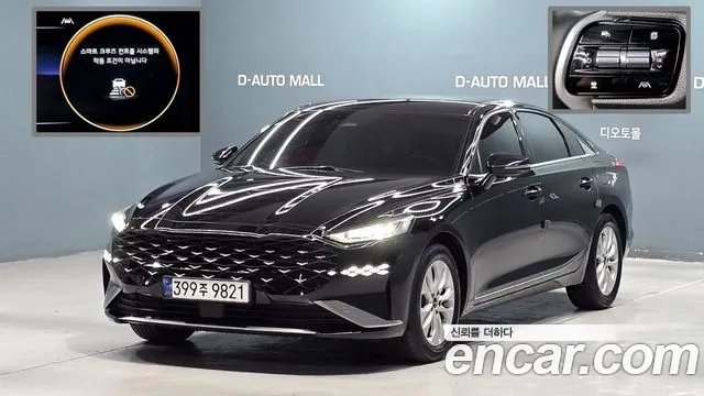 Kia K8 2021 Черный из Кореи