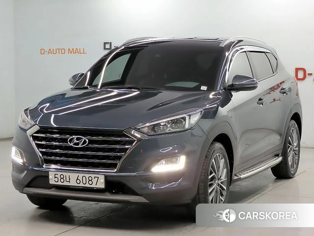 Hyundai All New Tucson 2019 Темно-зеленый из Кореи