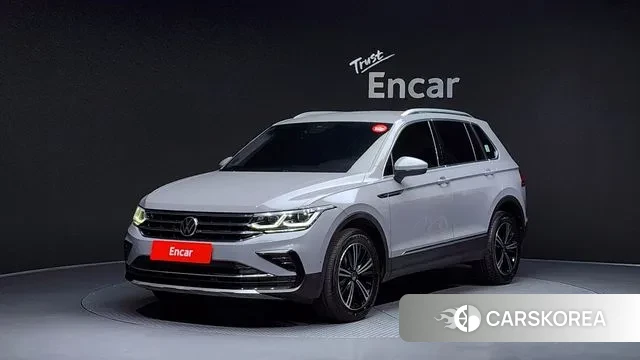 Volkswagen Tiguan second Generation 2021 Серый из Кореи