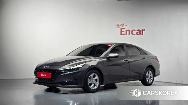 Hyundai Avante (CN7) 2021 Серый из Кореи