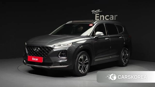 Hyundai Santa Fe TM 2019 Серый из Кореи