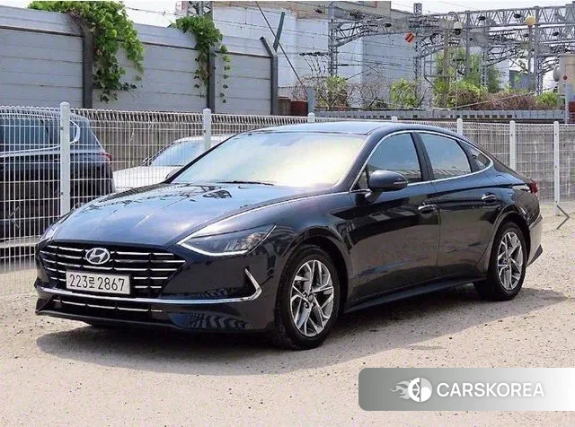 Hyundai Sonata (DN8) 2019 Черный из Кореи