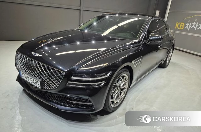 Genesis G80 (RG3) 2020 Черный из Кореи