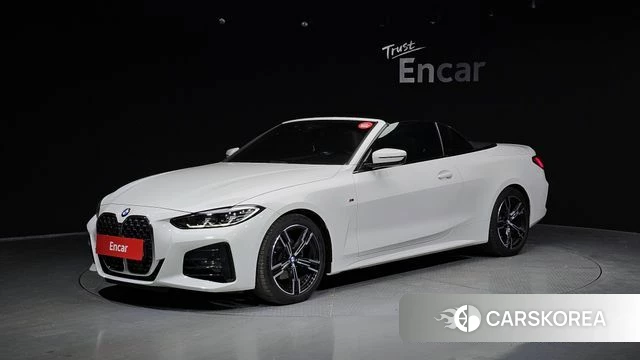 BMW 4 Series (G22) 2021 Белый из Кореи