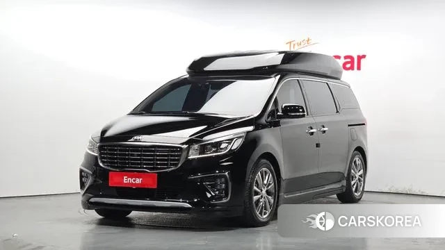 Kia The New Carnival 2018 Черный из Кореи
