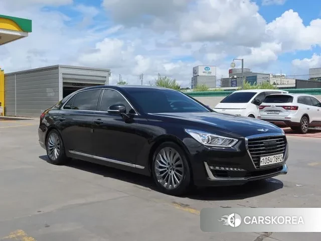 Genesis EQ900 2018 Черный из Кореи