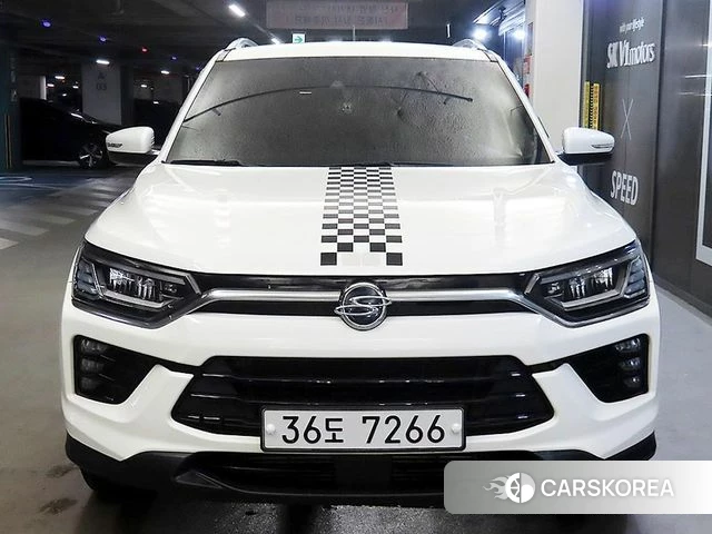 Ssangyong Beautiful Korando 2019 Белый из Кореи
