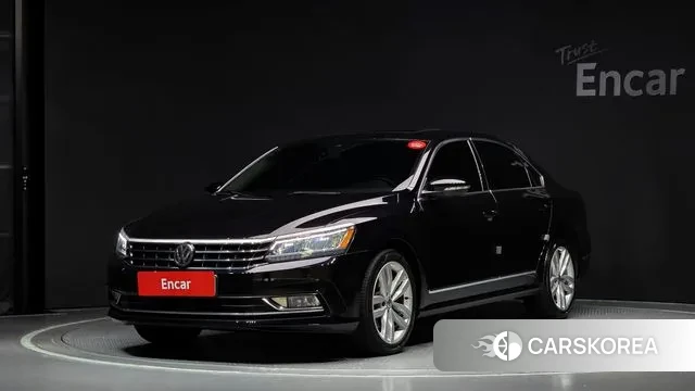 Volkswagen The New Passat 2018 Черный из Кореи