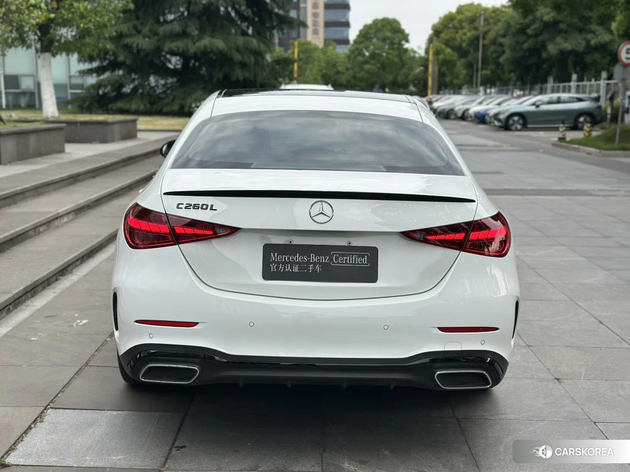 Mercedes-Benz Class C 2022 Белый из Китая