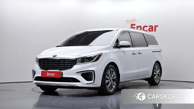 Kia The New Carnival 2018 Белый из Кореи