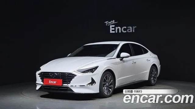 Hyundai Sonata (DN8) 2020 Белый из Кореи