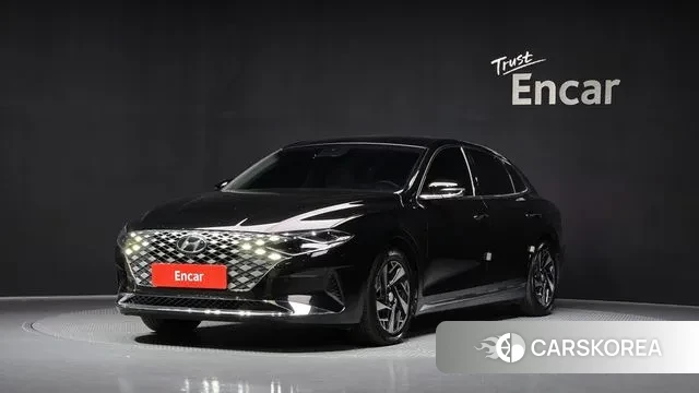 Hyundai The New Grandeur IG Hybrid 2021 Черный из Кореи