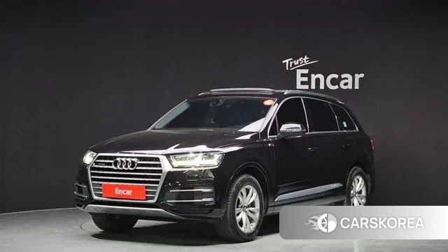 Audi Q7 (4M) 2019 Черный из Кореи