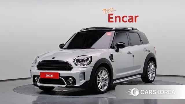 Mini Cooper Countryman 2021 Серебристо-серый из Кореи