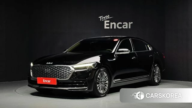 Kia The New K9 2nd generation 2021 Черный из Кореи