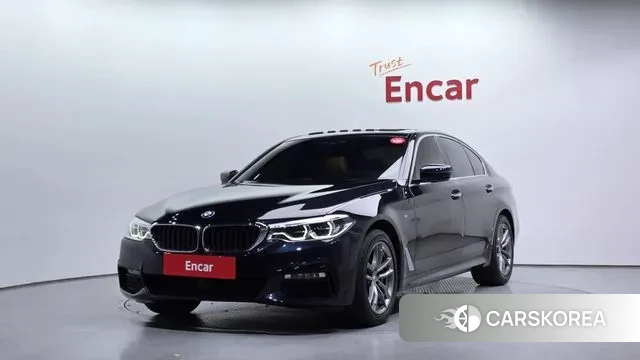 BMW 5 Series (G30) 2018 Черный из Кореи