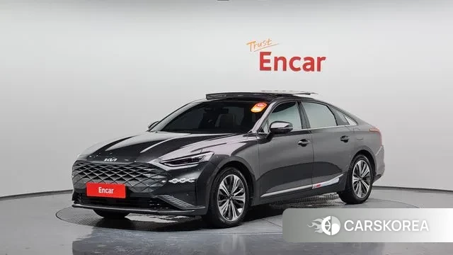Kia K8 Hybrid 2023 Серый из Кореи